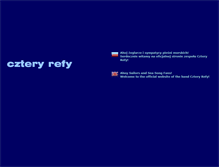 Tablet Screenshot of czteryrefy.pl